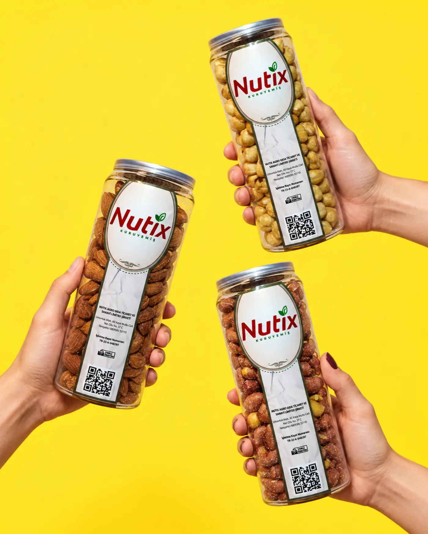 Günün farklı anlarında taşınabilen Nutix ürünleri